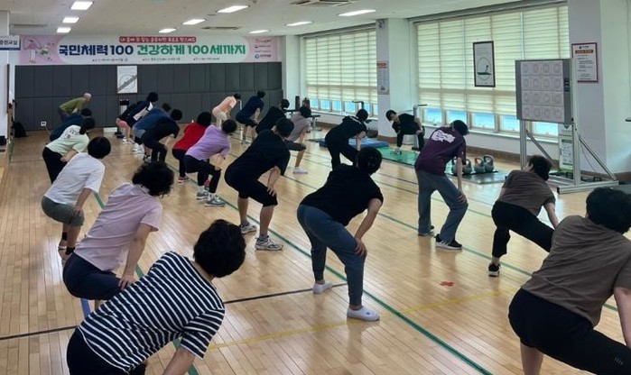순천시, ‘체력증진교실’ 3기 참가자...