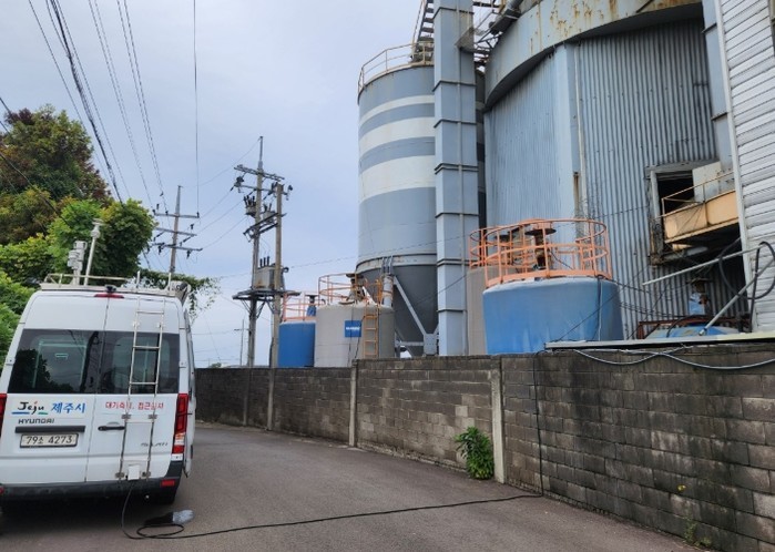 제주시, 환경오염물질 배출 위반사업장...