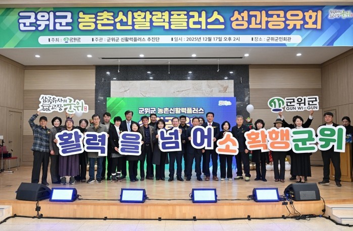 군위군, ‘신활력플러스사업 최종 성과...