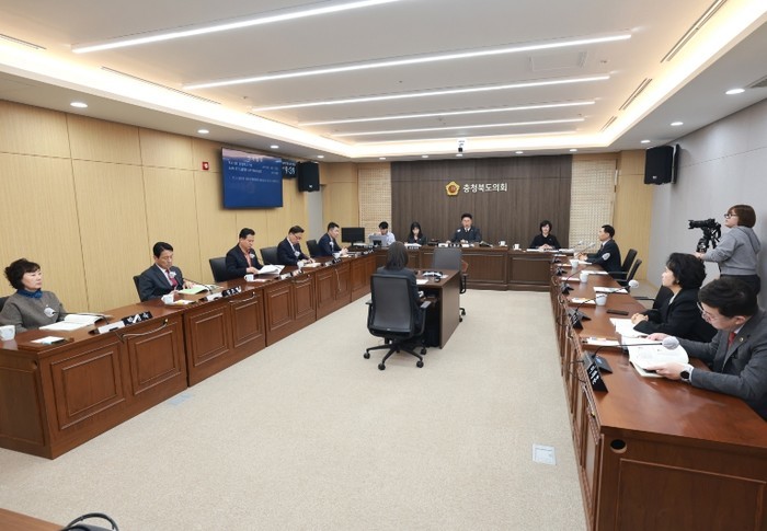 충북도의회 인구특위 생활인구·권역협력...