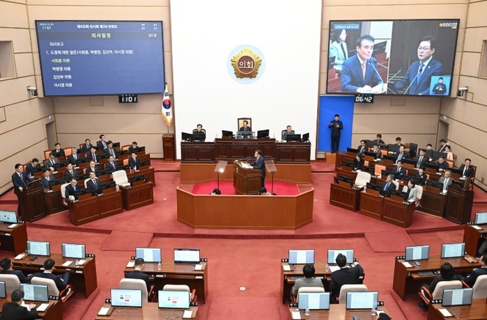 경상남도의회 서희봉 위원장, 도정질문...