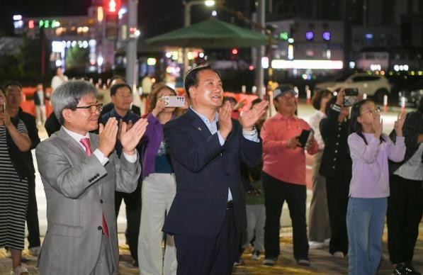 오산시, 아파트 야간경관조명 설치지원...