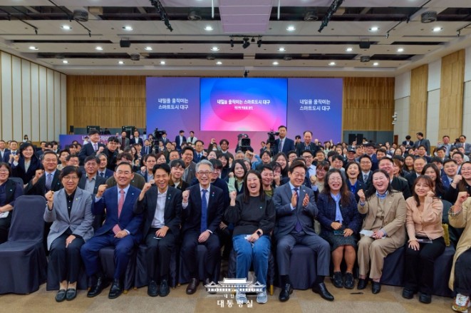 이재명 대통령, 대구에서 다섯번째 타...