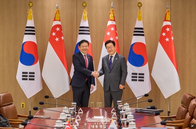 이재명 대통령, 한-싱가포르 '...